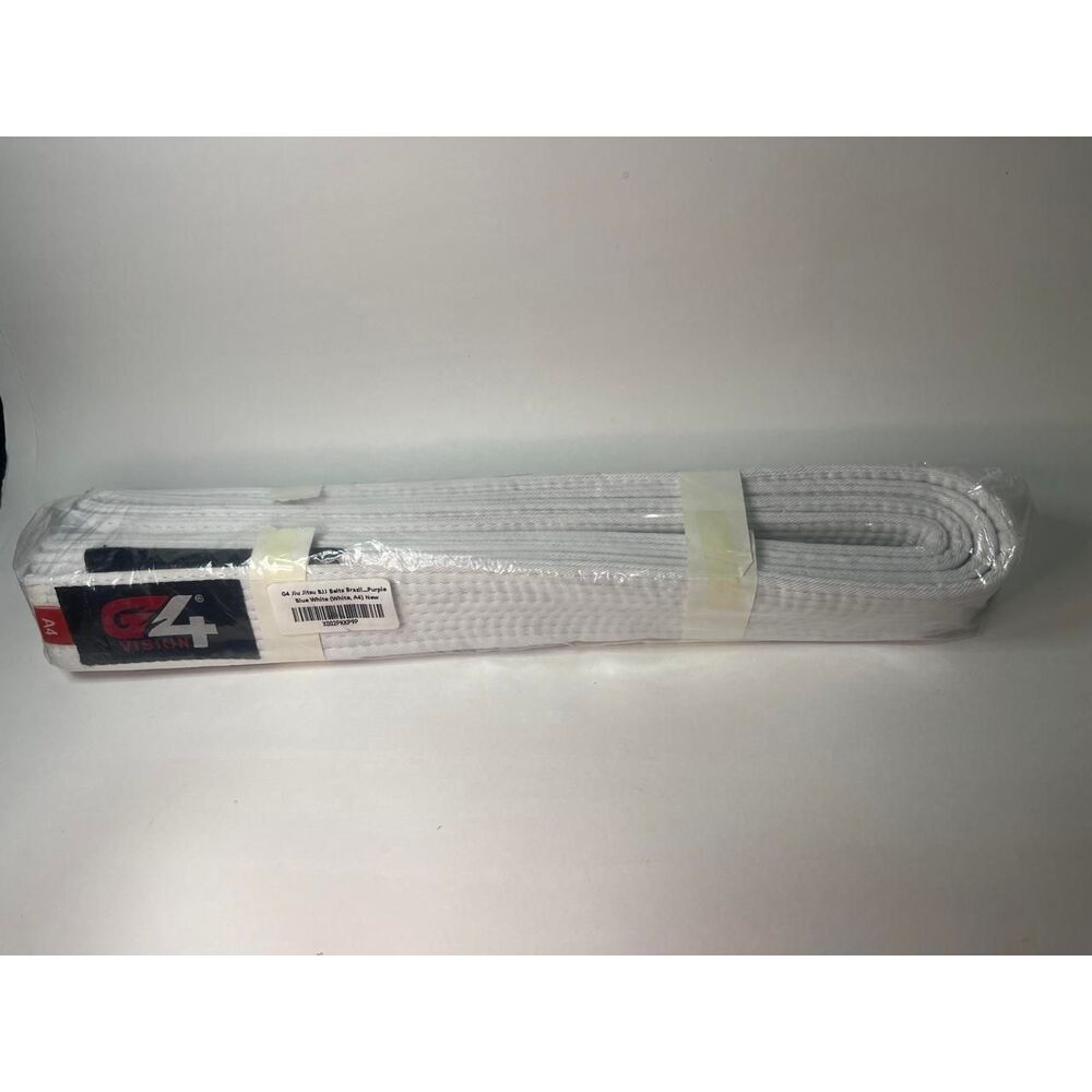 Jiu jitsu belt white A4